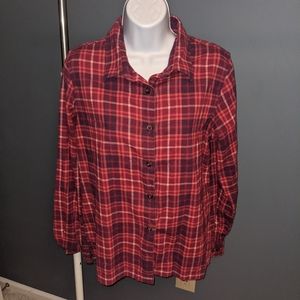 Cabela's Flannel Button Down Shirt